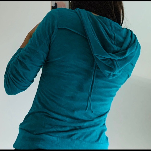 Sporty Blue Hoodie - Picture 3 of 10